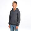Russell Athletic Youth Dri-Power Fleece Hoodies, Moisture Wicking, Sizes S-XL(Black Heather)