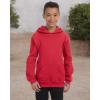 Russell Athletic Youth Dri-Power Fleece Hoodies, Moisture Wicking, Sizes S-XL(Red)