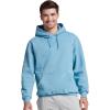 Russell Athletic mens Dri-power Fleece Hoodies, Moisture Wicking, Cotton Blend, Relaxed Fit, Sizes S-4x(Artic Blue Pullover)