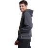 Russell Athletic mens Dri-power Fleece Hoodies, Moisture Wicking, Cotton Blend, Relaxed Fit, Sizes S-4x(Black Heather Pullover)