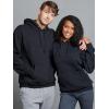 Russell Athletic mens Dri-power Fleece Hoodies, Moisture Wicking, Cotton Blend, Relaxed Fit, Sizes S-4x(Black Pullover)