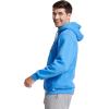 Russell Athletic mens Dri-power Fleece Hoodies, Moisture Wicking, Cotton Blend, Relaxed Fit, Sizes S-4x(Collegiate Blue Pullover)