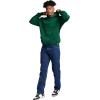 Russell Athletic mens Dri-power Fleece Hoodies, Moisture Wicking, Cotton Blend, Relaxed Fit, Sizes S-4x(Dark Green Pullover)