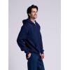Russell Athletic mens Dri-power Fleece Hoodies, Moisture Wicking, Cotton Blend, Relaxed Fit, Sizes S-4x(Navy Full Zip)