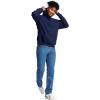 Russell Athletic mens Dri-power Fleece Hoodies, Moisture Wicking, Cotton Blend, Relaxed Fit, Sizes S-4x(Navy Pullover)