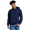 Russell Athletic mens Dri-power Fleece Hoodies, Moisture Wicking, Cotton Blend, Relaxed Fit, Sizes S-4x(Navy Pullover)