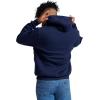 Russell Athletic mens Dri-power Fleece Hoodies, Moisture Wicking, Cotton Blend, Relaxed Fit, Sizes S-4x(Navy Pullover)