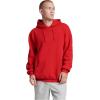 Russell Athletic mens Dri-power Fleece Hoodies, Moisture Wicking, Cotton Blend, Relaxed Fit, Sizes S-4x(True Red Pullover)