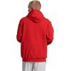 Russell Athletic mens Dri-power Fleece Hoodies, Moisture Wicking, Cotton Blend, Relaxed Fit, Sizes S-4x(True Red Pullover)