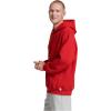 Russell Athletic mens Dri-power Fleece Hoodies, Moisture Wicking, Cotton Blend, Relaxed Fit, Sizes S-4x(True Red Pullover)