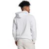 Russell Athletic mens Dri-power Fleece Hoodies, Moisture Wicking, Cotton Blend, Relaxed Fit, Sizes S-4x(White Pullover)