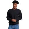 Russell Athletic mens Dri-power Fleece Sweatshirts, Moisture Wicking, Cotton Blend, Relaxed Fit, Sizes S-4x(Black)