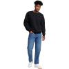 Russell Athletic mens Dri-power Fleece Sweatshirts, Moisture Wicking, Cotton Blend, Relaxed Fit, Sizes S-4x(Black)