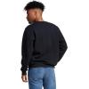 Russell Athletic mens Dri-power Fleece Sweatshirts, Moisture Wicking, Cotton Blend, Relaxed Fit, Sizes S-4x(Black)