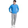 Russell Athletic mens Dri-power Fleece Sweatshirts, Moisture Wicking, Cotton Blend, Relaxed Fit, Sizes S-4x(Collegiate Blue)