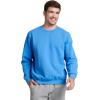 Russell Athletic mens Dri-power Fleece Sweatshirts, Moisture Wicking, Cotton Blend, Relaxed Fit, Sizes S-4x(Collegiate Blue)