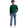Russell Athletic mens Dri-power Fleece Sweatshirts, Moisture Wicking, Cotton Blend, Relaxed Fit, Sizes S-4x(Dark Green)