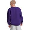 Russell Athletic mens Dri-power Fleece Sweatshirts, Moisture Wicking, Cotton Blend, Relaxed Fit, Sizes S-4x(Purple)