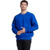 Russell Athletic mens Dri-power Fleece Sweatshirts, Moisture Wicking, Cotton Blend, Relaxed Fit, Sizes S-4x(Royal)