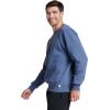Russell Athletic mens Dri-power Fleece Sweatshirts, Moisture Wicking, Cotton Blend, Relaxed Fit, Sizes S-4x(Vintage Blue)