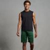 Russell Athletics Men’s Dri Power Essential Performance Shorts with Pocket – Workout and Gym Active Wear(Dark Green)