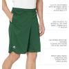 Russell Athletics Men’s Dri Power Essential Performance Shorts with Pocket – Workout and Gym Active Wear(Dark Green)