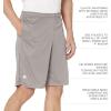 Russell Athletics Men’s Dri Power Essential Performance Shorts with Pocket – Workout and Gym Active Wear(Stealth)
