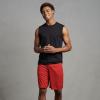 Russell Athletics Men’s Dri Power Essential Performance Shorts with Pocket – Workout and Gym Active Wear(True Red)