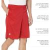 Russell Athletics Men’s Dri Power Essential Performance Shorts with Pocket – Workout and Gym Active Wear(True Red)