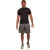 Russell Men’s Active Athletic Fitted Not Tight Dri-Power Short Sleeve Performance T-Shirt for Gym, Running(Black)