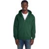 Jerzees Men’s NuBlend Fleece Hoodies & Sweatshirts, Cotton Blend, Sizes S-3X(Full Zip – Forest Green)