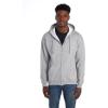 Jerzees Men’s NuBlend Fleece Hoodies & Sweatshirts, Cotton Blend, Sizes S-3X(Full Zip – Heather Grey)