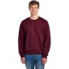 Jerzees Men’s NuBlend Fleece Hoodies & Sweatshirts, Cotton Blend, Sizes S-3X(Sweatshirt – Maroon)