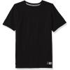 Russell Athletic Big Boys’ Cotton Performance Short Sleeve T-Shirt(Black)