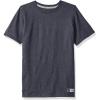Russell Athletic Big Boys’ Cotton Performance Short Sleeve T-Shirt(Black Heather)