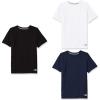 Russell Athletic Big Boys’ Cotton Performance Short Sleeve T-Shirt(Black/White/Navy)