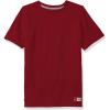 Russell Athletic Big Boys’ Cotton Performance Short Sleeve T-Shirt(Cardinal)