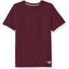 Russell Athletic Big Boys’ Cotton Performance Short Sleeve T-Shirt(Maroon)