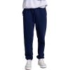 Russell Athletic Men’s Dri Power Fleece Elastic Bottom Sweatpants, Relaxed Fit, Moisture Wicking, with or Without Pockets(Navy With Pockets)
