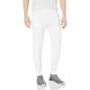 Russell Athletic Men’s Dri Power Fleece Joggers with Pockets, Relaxed Fit, Moisture Wicking(White)
