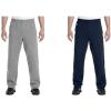 Russell Athletic Men’s Dri Power Fleece Open Bottom Sweatpants with Pockets, Relaxed Fit, Moisture Wicking(2 Pack – Navy/Oxford)