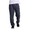 Russell Athletic Men’s Dri Power Fleece Open Bottom Sweatpants with Pockets, Relaxed Fit, Moisture Wicking(Black Heather)
