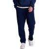 Russell Athletic Men’s Dri Power Fleece Open Bottom Sweatpants with Pockets, Relaxed Fit, Moisture Wicking(Navy)