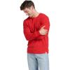 Russell Athletic Men’s Dri-Power Long Sleeve Tees, Moisture Wicking, Odor Protection, UPF 30+(True Red)
