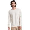 Russell Athletic Men’s Dri-Power Long Sleeve Tees, Moisture Wicking, Odor Protection, UPF 30+(Vintage White)