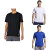 Russell Athletic Mens Dri-Power Short Sleeve Tees, Moisture Wicking, Odor Protection, UPF 30+, Sizes S-4x(3 Pack – Black/Royal/White)