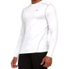 Russell Athletic Men’s Fitted Not Tight Long Sleeve Performance T-Shirt(White)