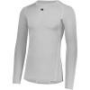 Russell Athletic Men’s Long Sleeve Compression Tee(Grid Iron Silver)