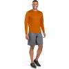 Russell Athletic Men’s Long Sleeve Performance Tee(Burnt Orange)