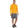 Russell Athletic Men’s Long Sleeve Performance Tee(Gold)